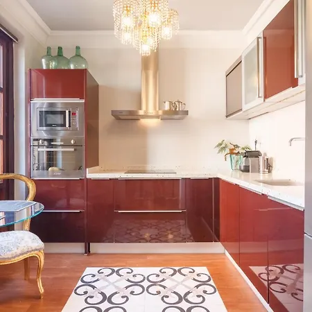 Amplio Y Elegante Con Diseño Vintage Apartamento *