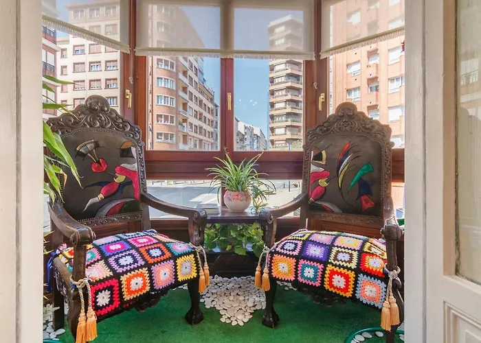 Apartment Amplio Y Elegante Con Diseno Vintage Portugalete